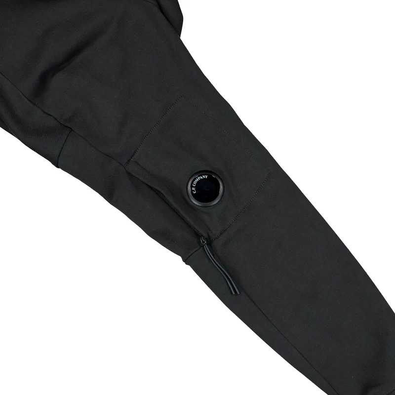 Diagonal Raised Fleece Half Zip Lens Sweatshirt