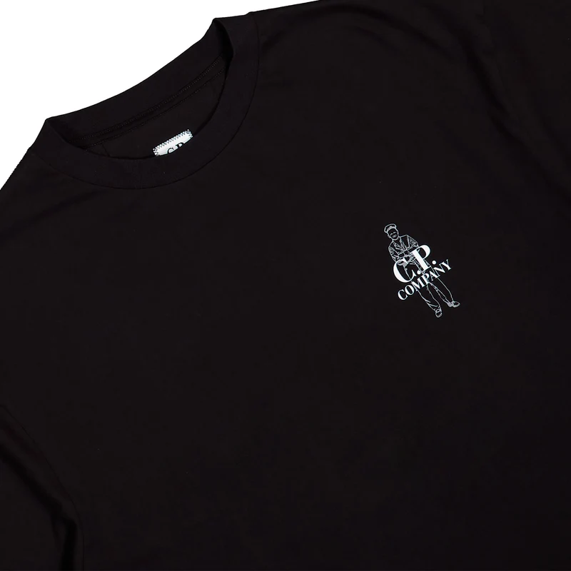 30/1 Jersey Short Sleeve Comfort Logo T-Shirt