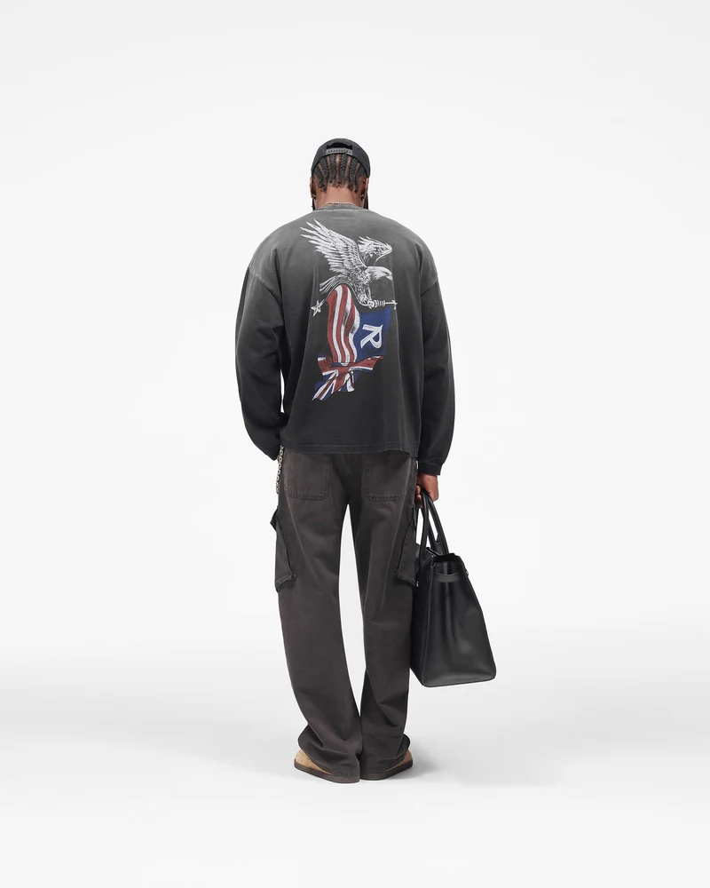Eagle Long Sleeve T-Shirt - Black