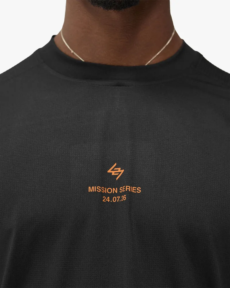 247 Mission Series T-Shirt 2026 - Jet Black