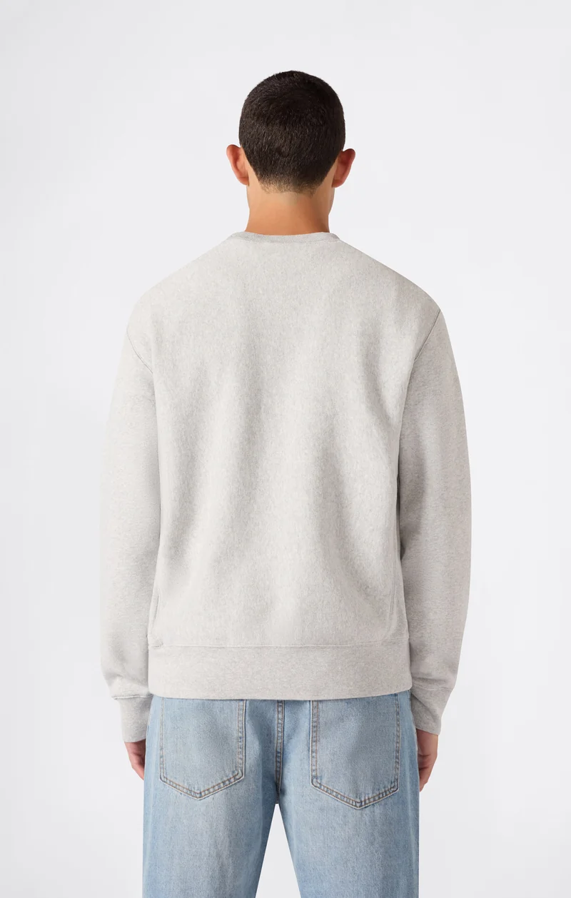 Men’s Reverse Weave Crewneck Sweatshirt with Brushed Interior