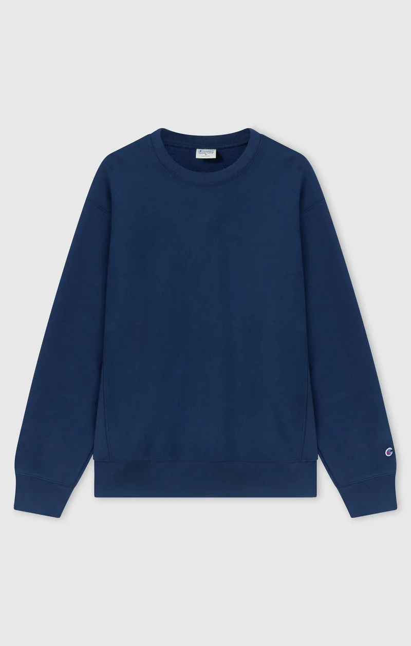 Men’s Reverse Weave Crewneck Sweatshirt with Brushed Interior