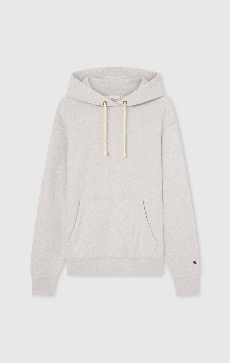 Men’s Reverse Weave Hooded Sweatshirt with Brushed Interior
