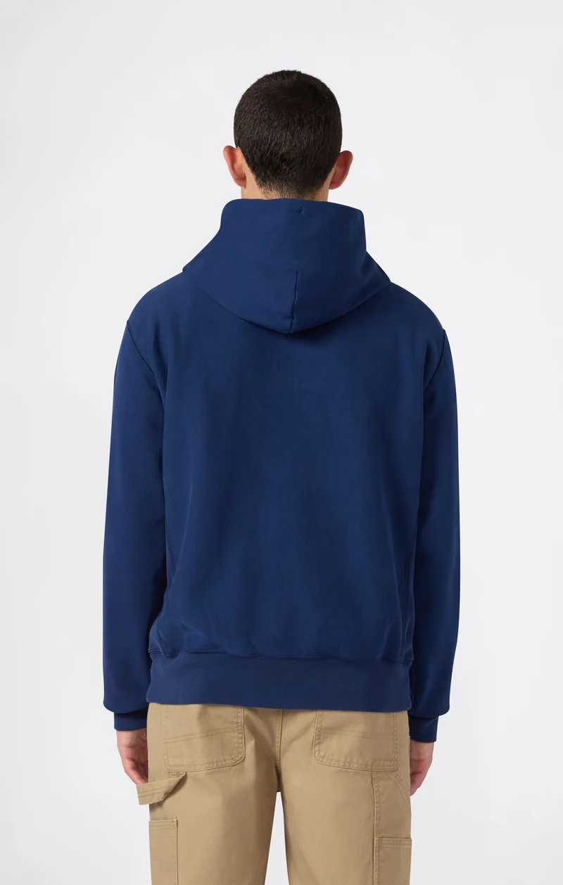 Men’s Reverse Weave Hooded Sweatshirt with Brushed Interior