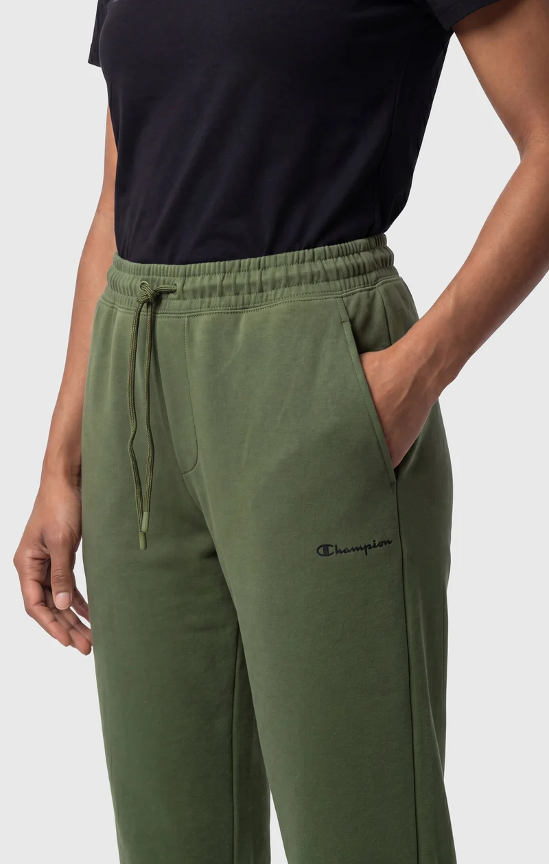 Women’s Trousers with Ribbed Cuffs in Stretch Interlock C-Tech