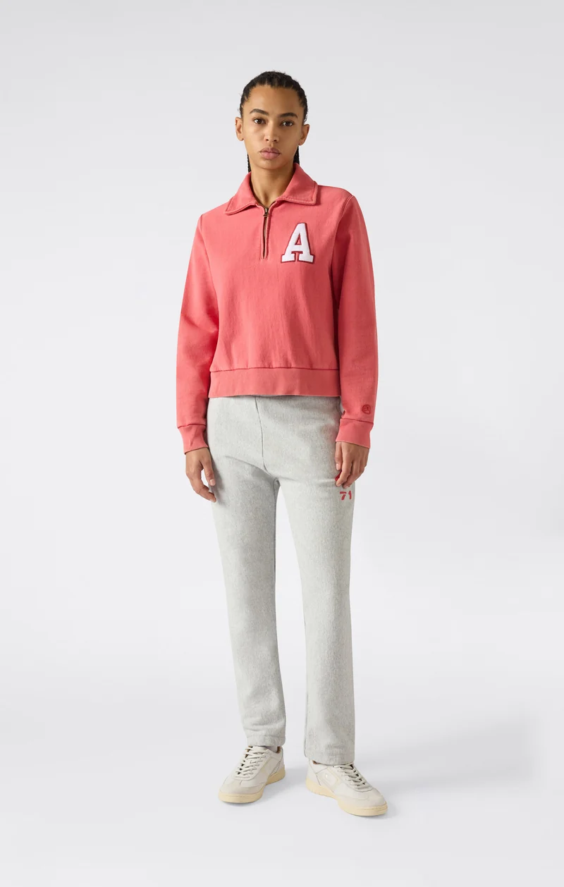 Women’s Reverse Weave Half Zip Sweatshirt Time Capsule