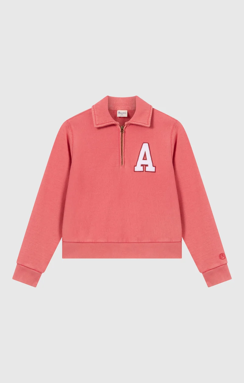 Women’s Reverse Weave Half Zip Sweatshirt Time Capsule