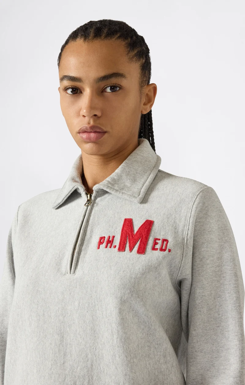 Women’s Reverse Weave Half Zip Sweatshirt Time Capsule