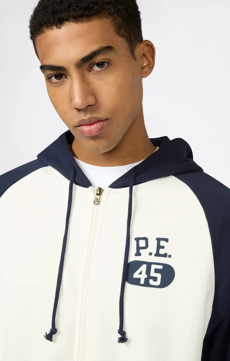 Men’s Relax Fit Full Zip Hooded Sweatshirt