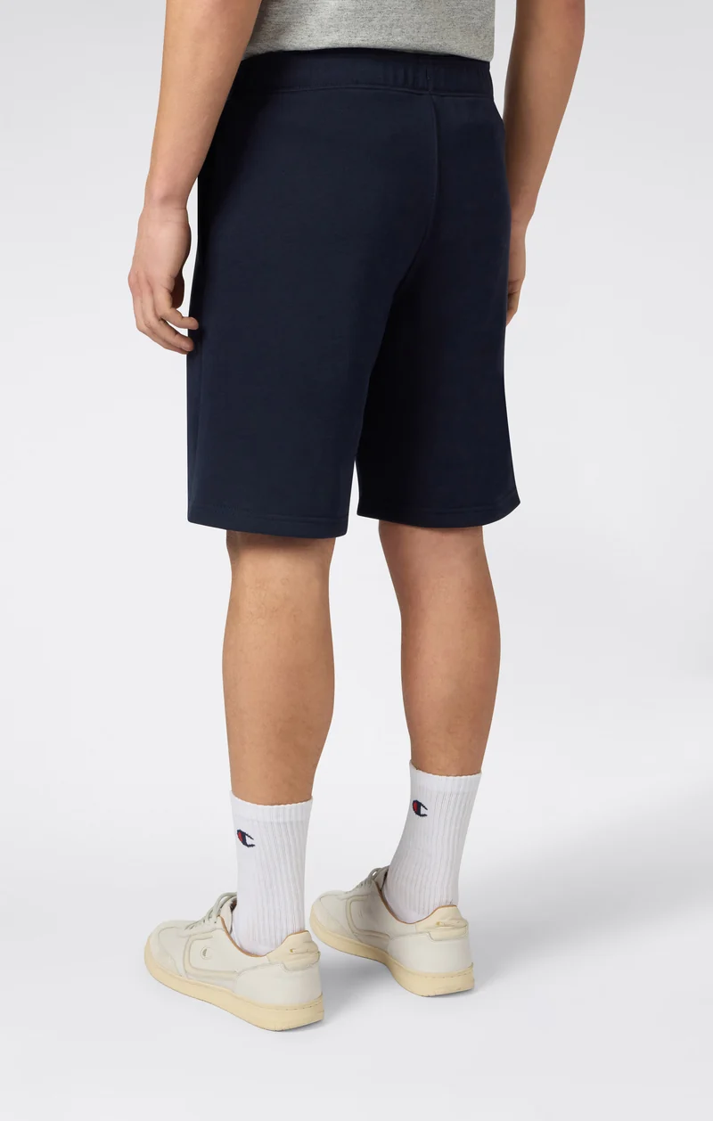 Men’s 9’’ Bermuda Shorts with Stitched Pintuck Icons