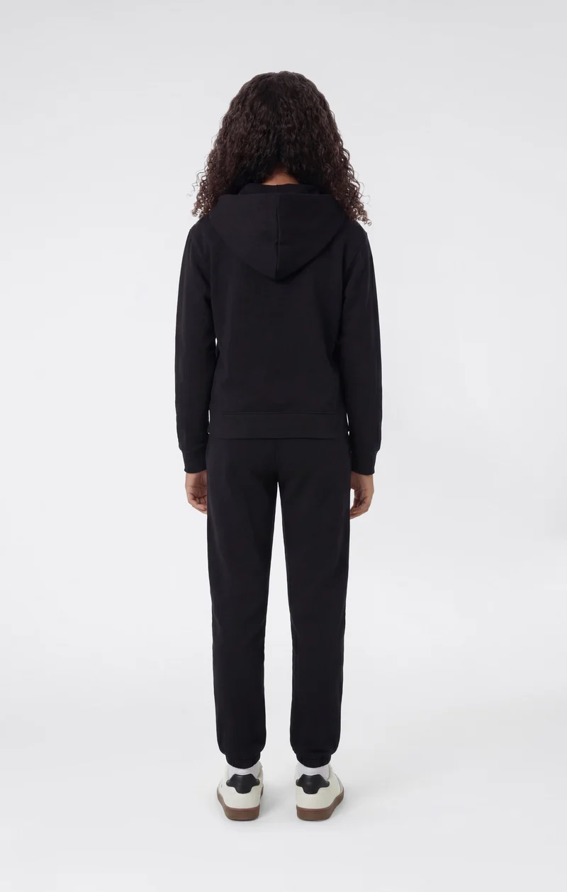 Girls’ Hooded Full Zip Sweatshirt and Pants Tracksuit with Graphic