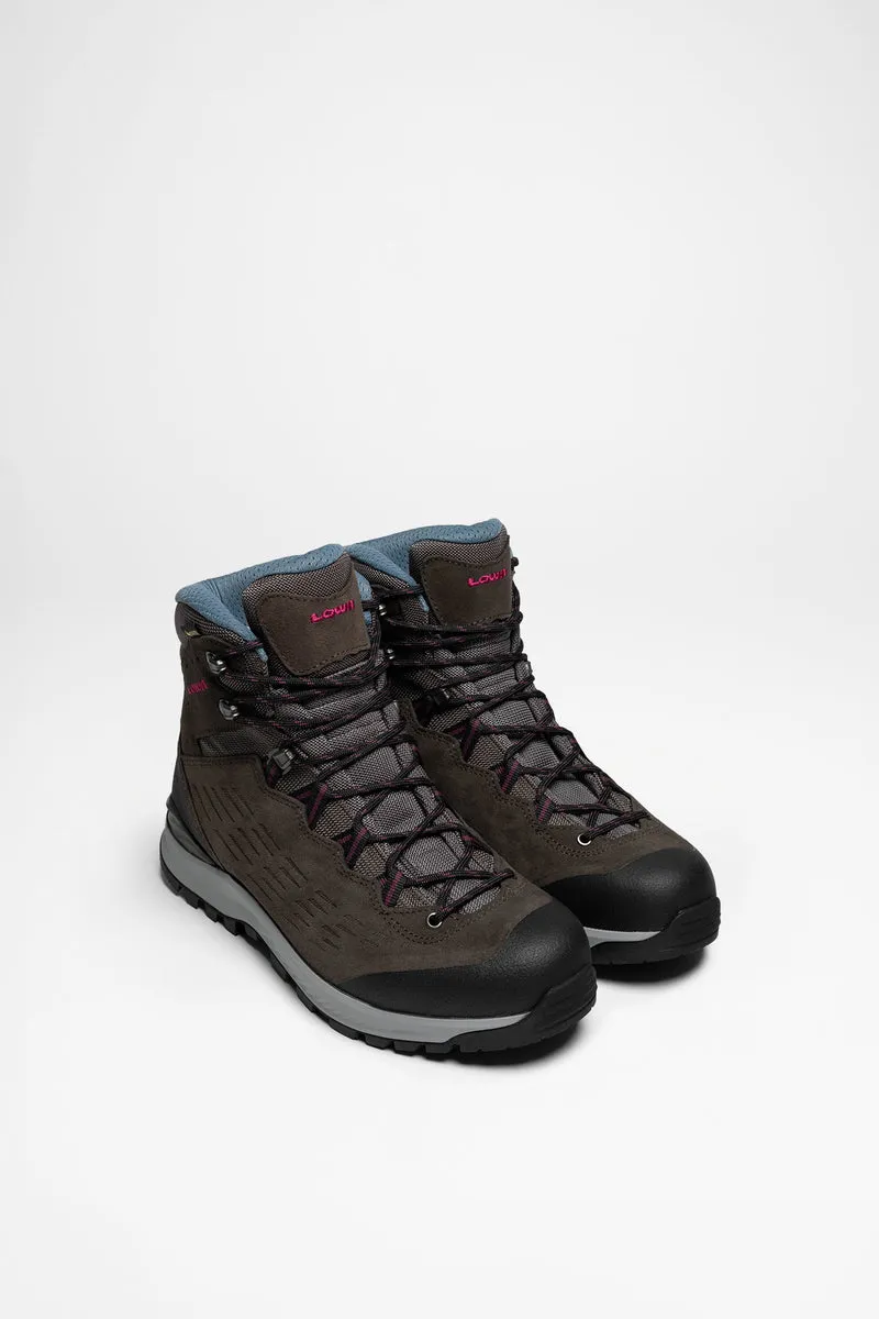 Explorer II GTX Mid Ws Damen (Anthrazit/Beere)