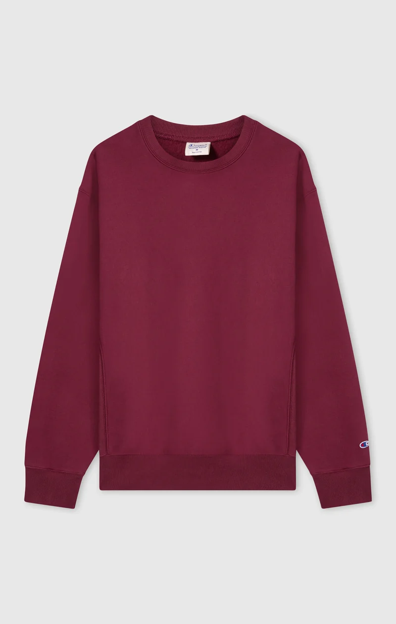 Men’s Reverse Weave Crewneck Sweatshirt with Brushed Interior