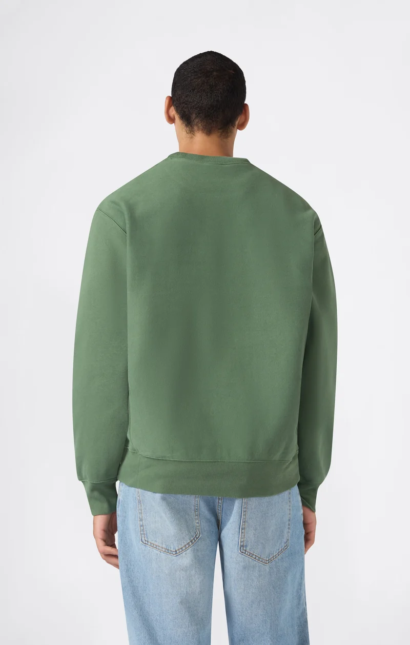 Men’s Reverse Weave Crewneck Sweatshirt with Brushed Interior