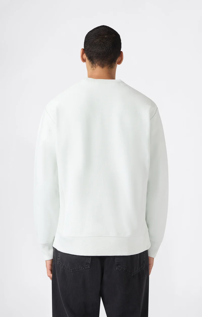 Men’s Reverse Weave Crewneck Sweatshirt with Brushed Interior