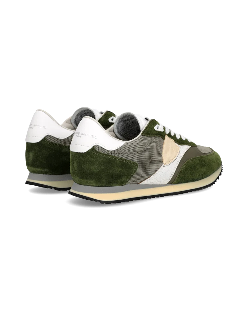 Sneakers Blville Men, Military Green White