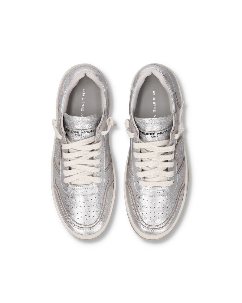 Sneakers Nice Tennis Women, Silver