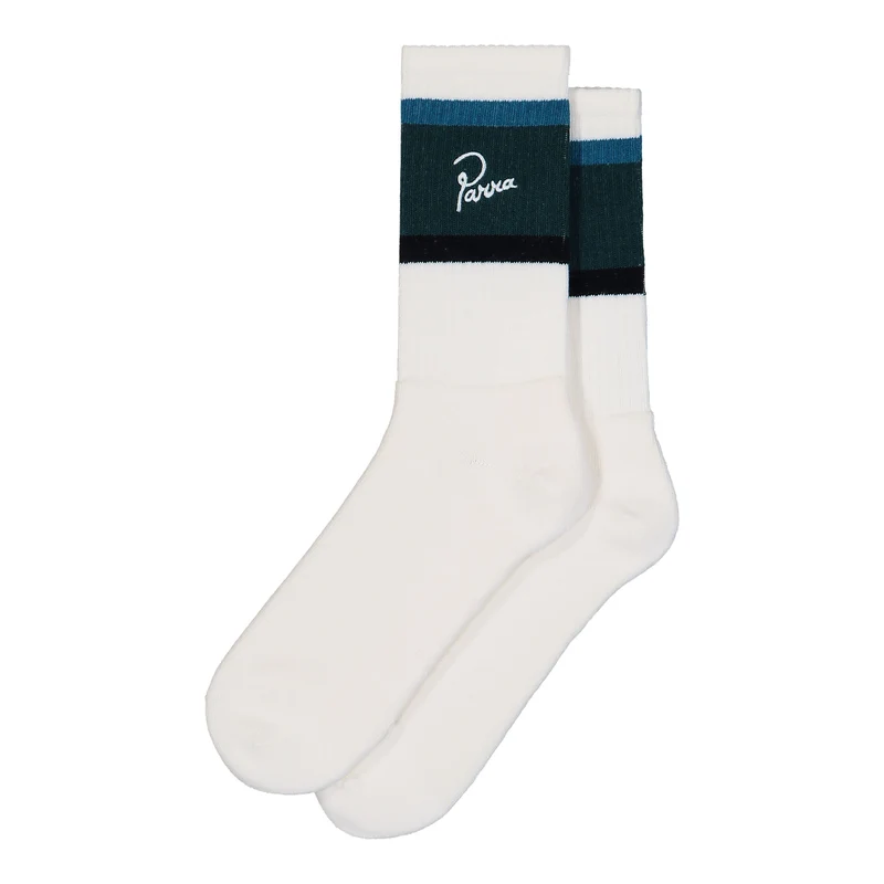 Signature Striped Crew Socks