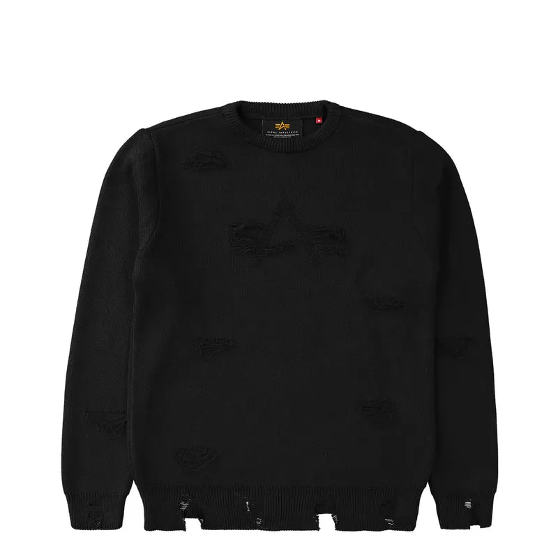 Distressed Logo Sweatshirt