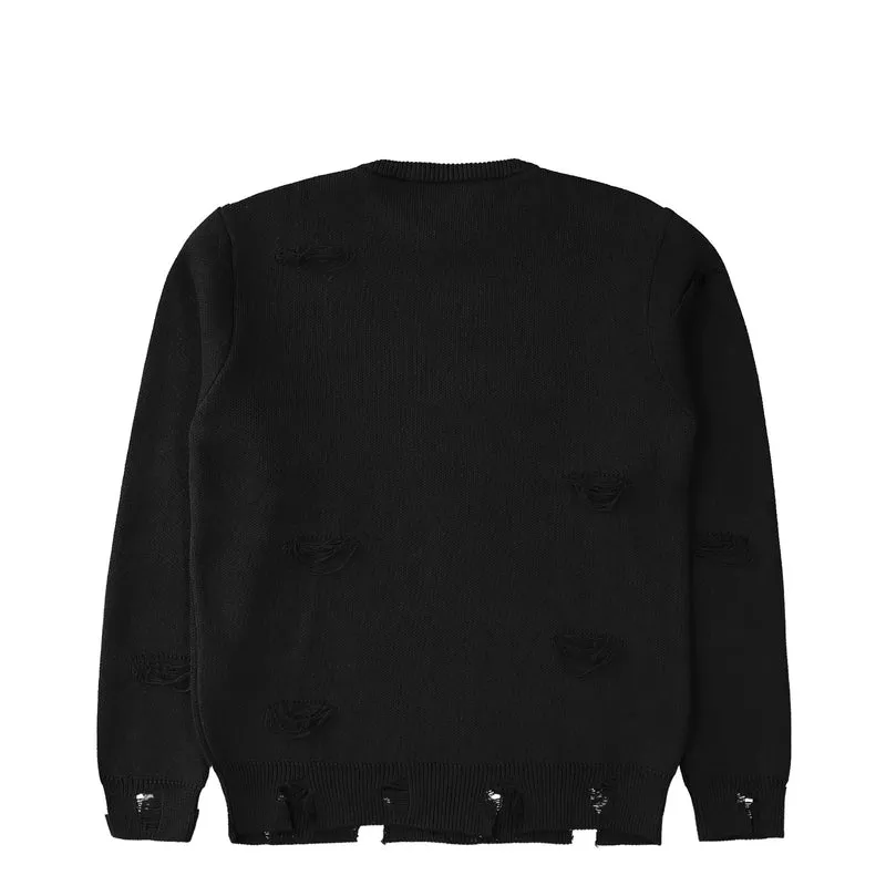 Distressed Logo Sweatshirt