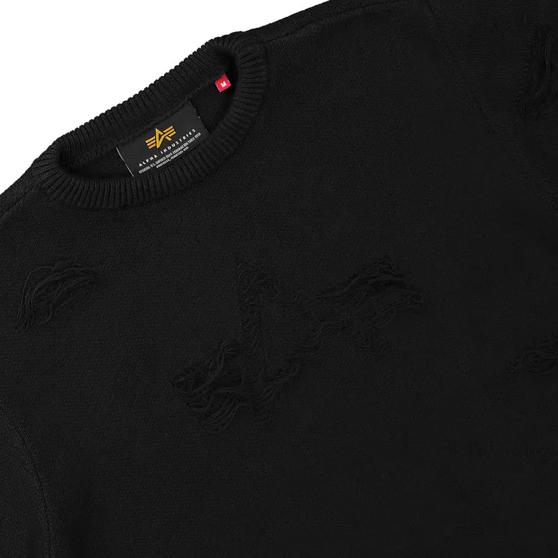Distressed Logo Sweatshirt