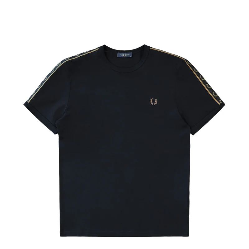Contrast Tape Ringer T-Shirt