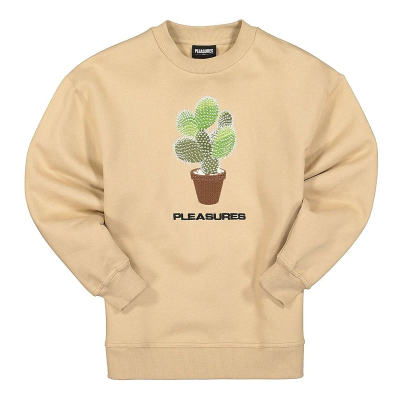 Spike Embroidered Crewneck