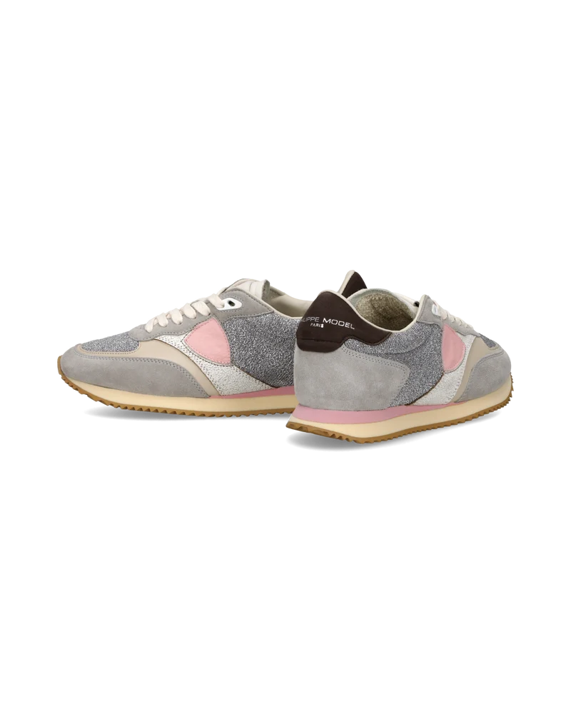 Sneakers Blville Women, Silver Grey