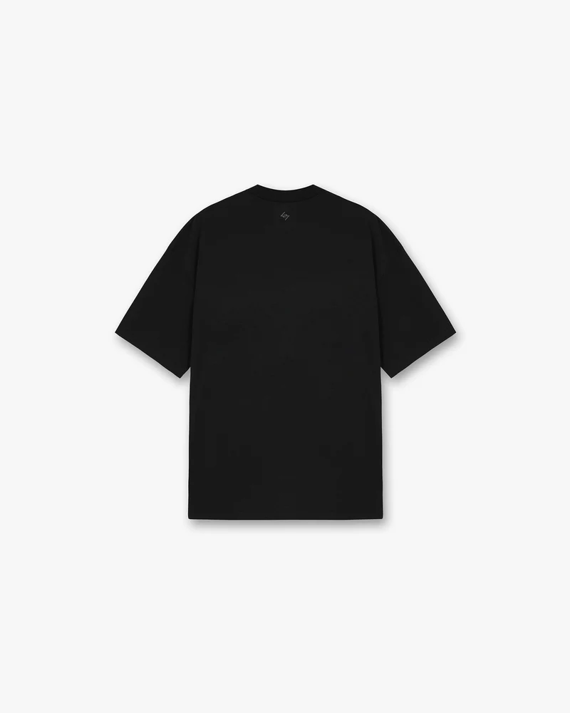 247 DNA Oversized T-Shirt - Jet Black