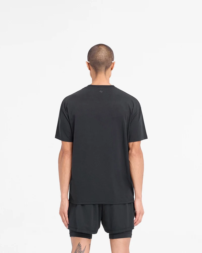 247 DNA Oversized T-Shirt - Jet Black