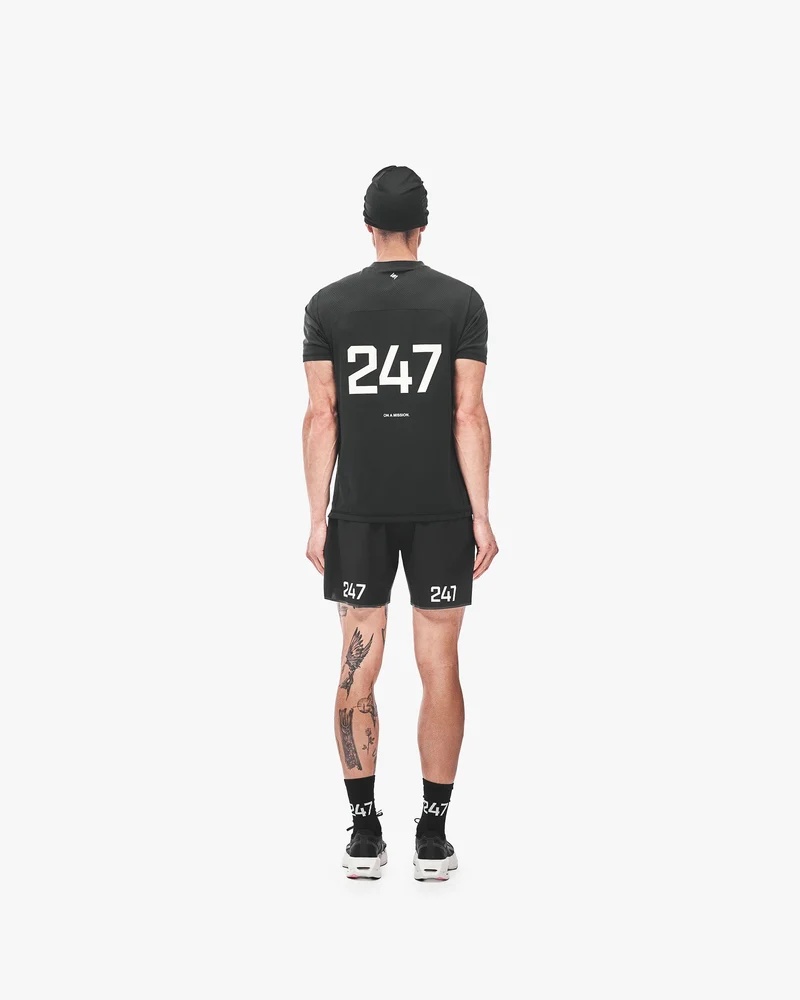 247 Numbers T-Shirt - Jet Black