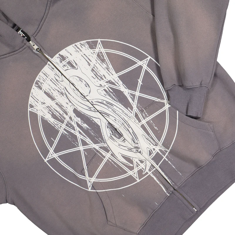 Nonogram Zip Hoodie