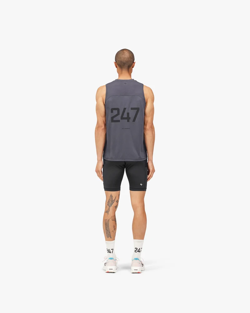 247 Numbers Vest - Graphene