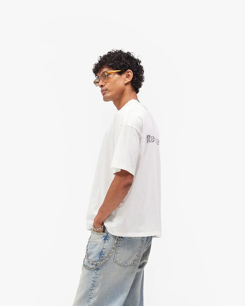 Lowercase Logo T-Shirt - Flat White