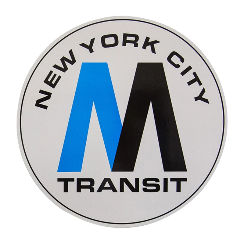 magnet new york mta logo xxl