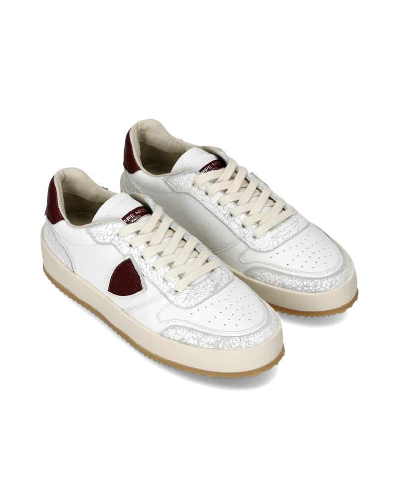 Sneakers Nice Tennis Women, White Wine