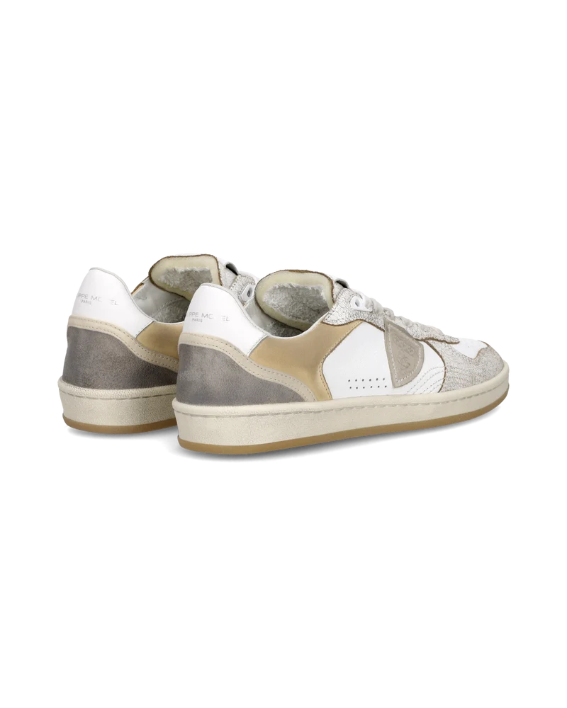 Sneakers Pgal Women, White Beige