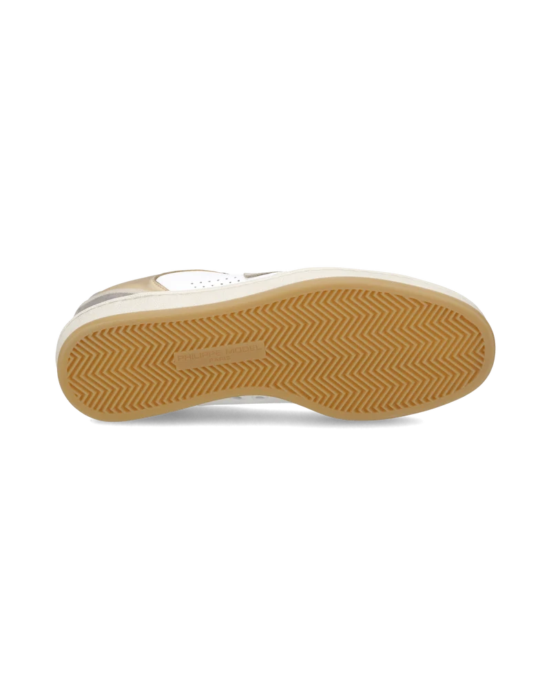 Sneakers Pgal Women, White Beige