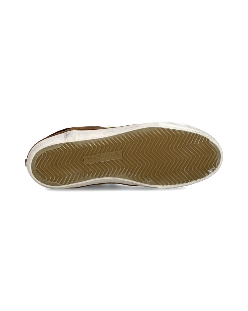 Sneakers Prsx Tennis Men, Brown Burgundy