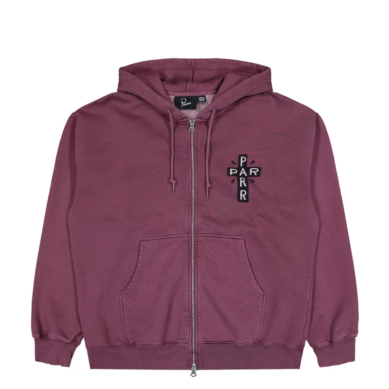A Cross To Bear Zip Hooded Sweatshirt