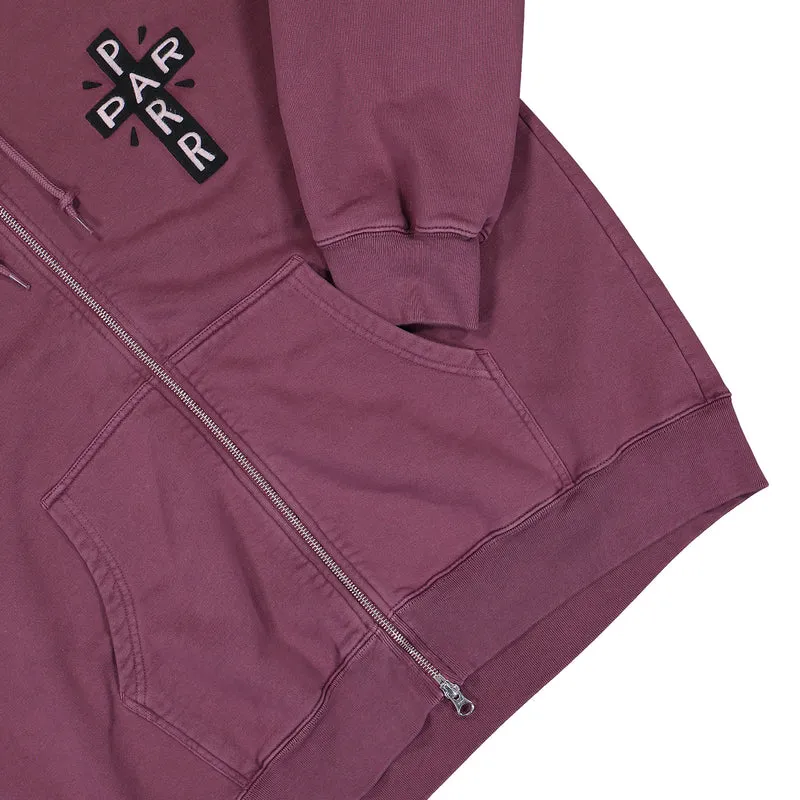 A Cross To Bear Zip Hooded Sweatshirt