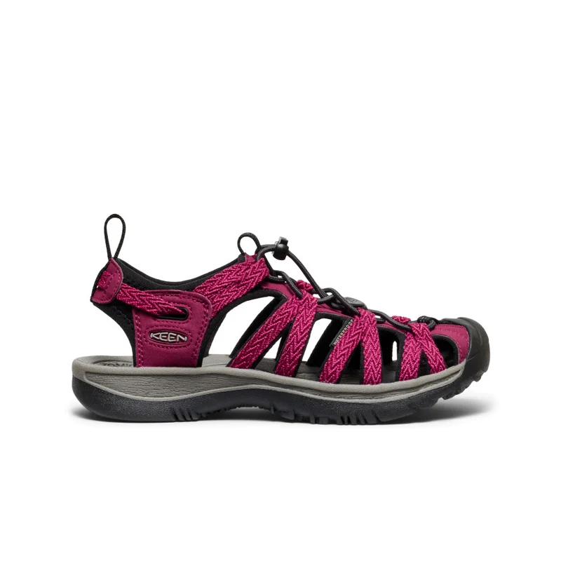 Whisper Sandalen für Damen | Beaujolais/Black