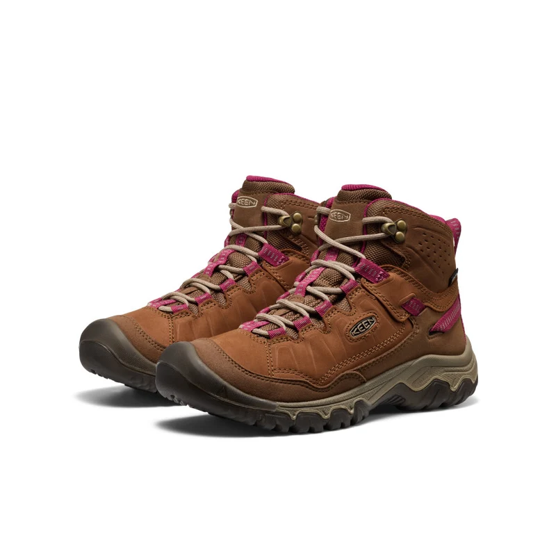 Targhee IV Wasserdichte Wanderstiefel für Damen | Bison/Beaujolais