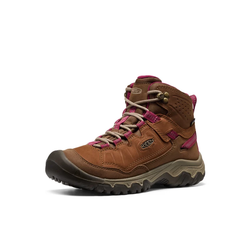 Targhee IV Wasserdichte Wanderstiefel für Damen | Bison/Beaujolais
