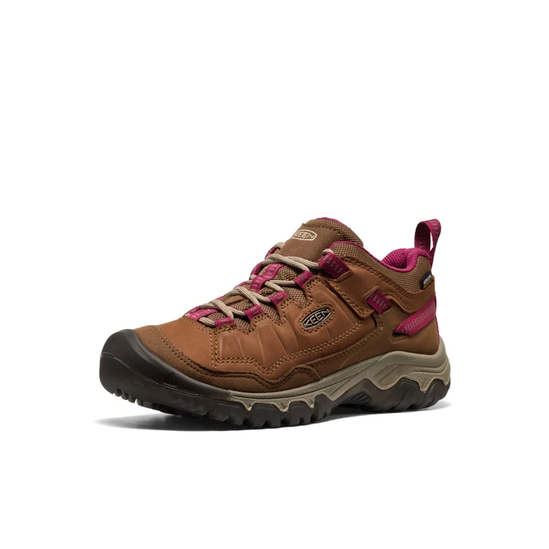 Targhee IV Wasserdichte Wanderschuhe für Damen | Bison/Beaujolais