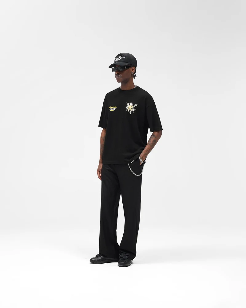 Legacy Cherubs T-Shirt - Jet Black