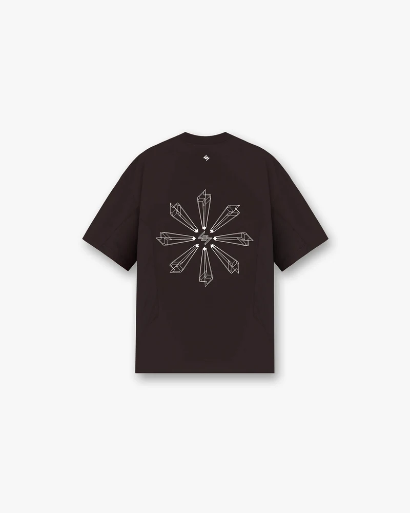 247 Uprising Oversized T-Shirt - Chocolate