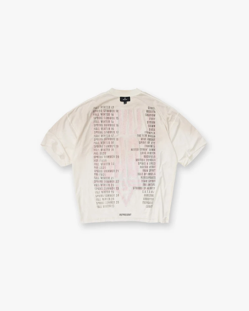 Reversible Living Legacy Tour T-Shirt - Flat White
