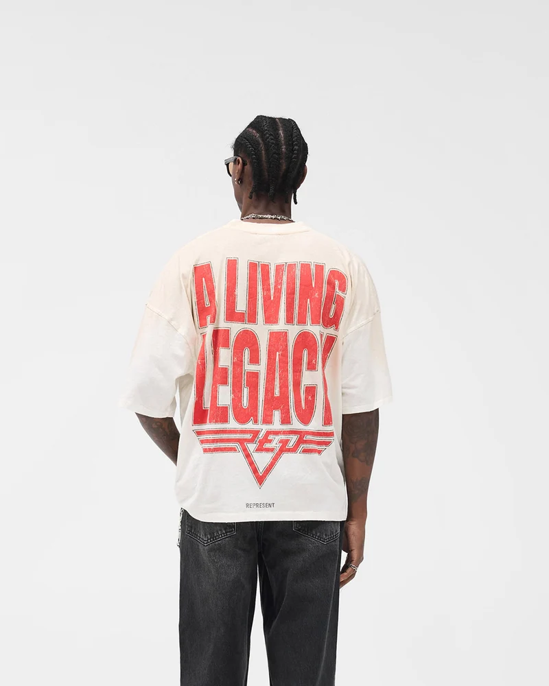 Reversible Living Legacy Tour T-Shirt - Flat White