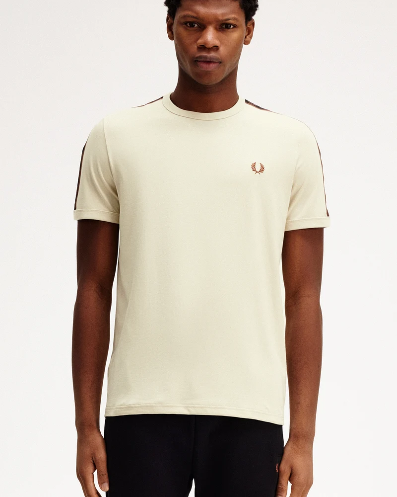 Contrast Tape Ringer T-Shirt